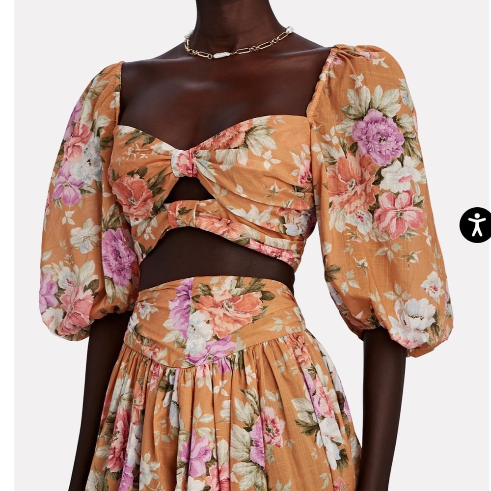 Zimmerman Patti skirt and top worn once size 1